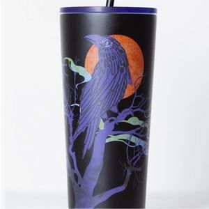 Starbucks 2022 Halloween raven stainless steel cup